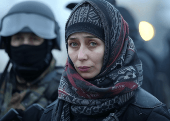 Femme musulmane en Crimée