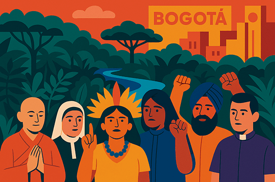 Bogota, interreligieux, Amazonie