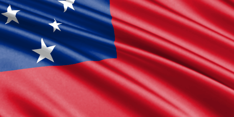 Drapeau Samoa